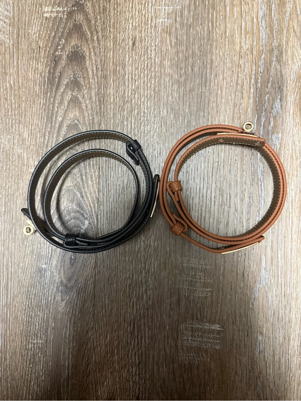 Designer Inspired Brown/Black Belts